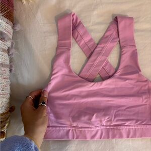 Lululemon Pink Sports Bra Top